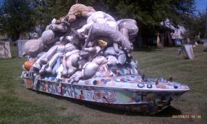Overloaded or overbloated boat?