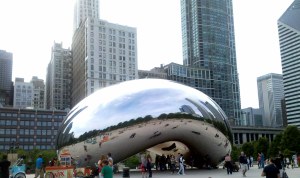 The alien landing was peaceful.