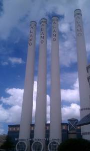Once a quarry, now a shopping mall.