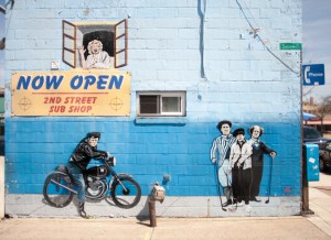 The Three Stooges are joined by friends.