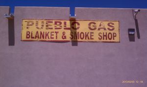 Gas, blankets, and smokes.