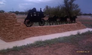 It could be life size and real.