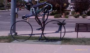 A work from the Pueblo Street Gallery.