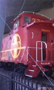 Caboose at the Railroad Musuem.