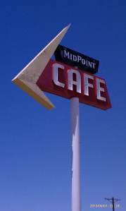 The Midpoint Cafe at the midpoint of Route 66.
