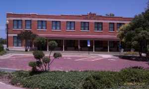 The historic Mobley Hotel is now the Conrad Hilton Center.