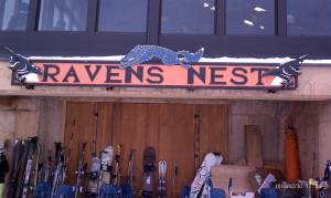 A nice respite with decent food and beer top of the lift.