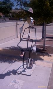 Part of the Pueblo Street Gallery.