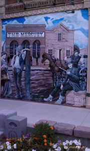 A picture of life in town.