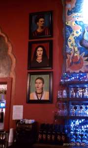 The portraits will draw your attention and gaze.