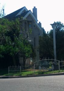 The light offers a gothic feel.