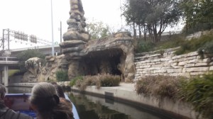 A grotto along the river walk.