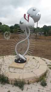 Only the fish bones are left behind.