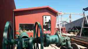 Petroleum history outside.