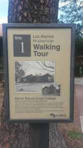 A walking tour of historic Los Alamos.