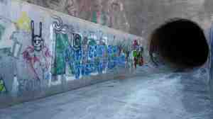 A long dark tunnel of adventure and art.