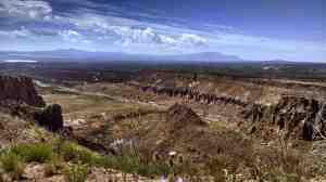 Beautiful land and sky.