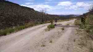 It keeps the cows back.