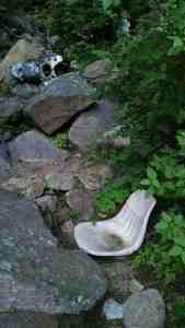 Wreckage of TWA Flight 260.