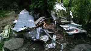 More wreckage from TWA Flight 260.