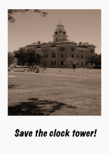 Clocks in courthouses are cool and historic.