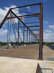 A part of the past is now part of the future.