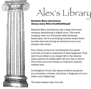 Information from Alex's Library.