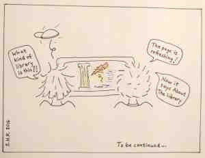 When the web turns from expectation to surprise.