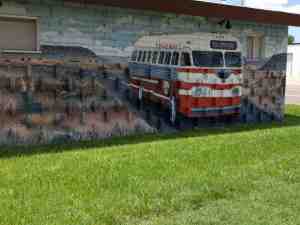 This mural had a blocky canvas.