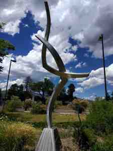 Too bad it doesn't spin in the wind.